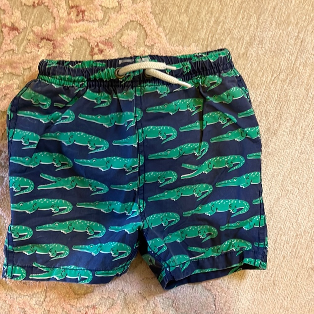 Baby Boden swim trunks. Size 18-24 months.